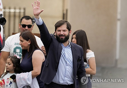 가브리엘 보리치 칠레 대통령. [AP=연합뉴스]